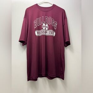 Colosseum Maroon Mississippi State Bulldogs Short Sleeve Tee